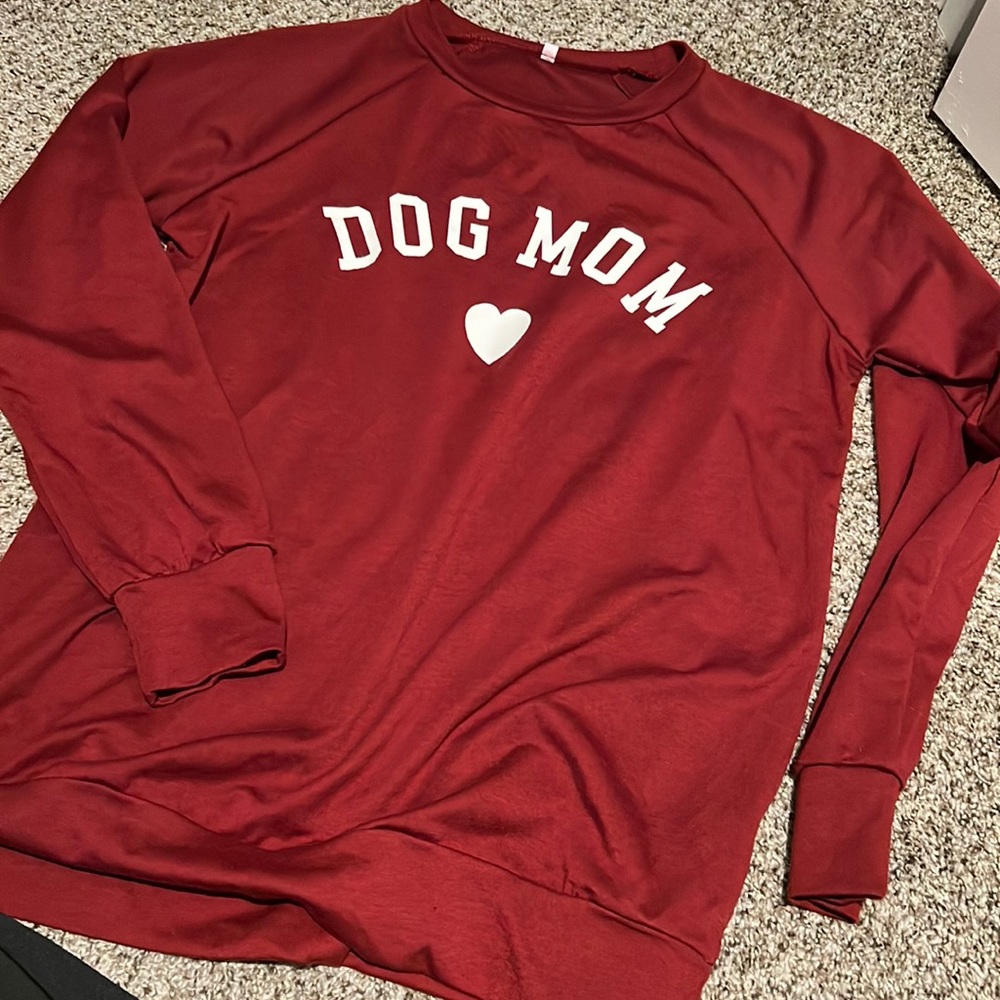 dog mom long sleeve
